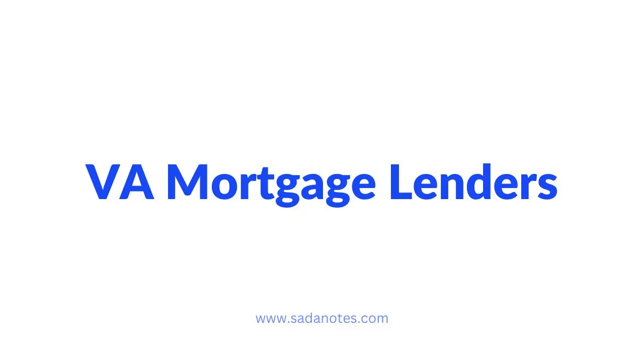 VA Mortgage Lenders